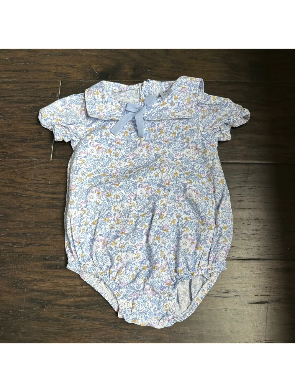 Carter's floral Collar Bubble one piece size 18M